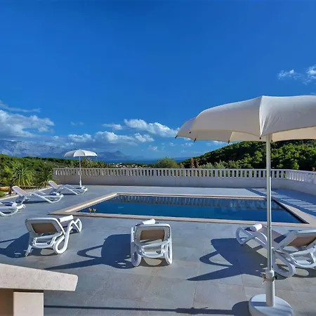 Lokanjac With Pool And Panoramic Sea View *