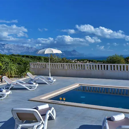 Lokanjac With Pool And Panoramic Sea View