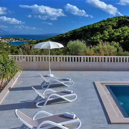 Lokanjac With Pool And Panoramic Sea View Villa Selca (Brac)