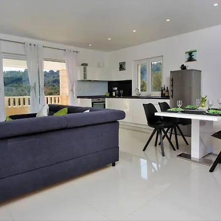 Lokanjac With Pool And Panoramic Sea View Villa