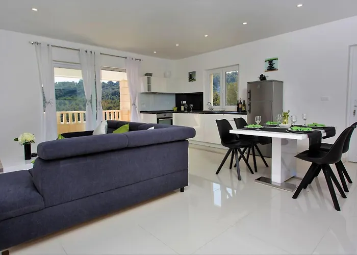 Lokanjac With Pool And Panoramic Sea View Villa