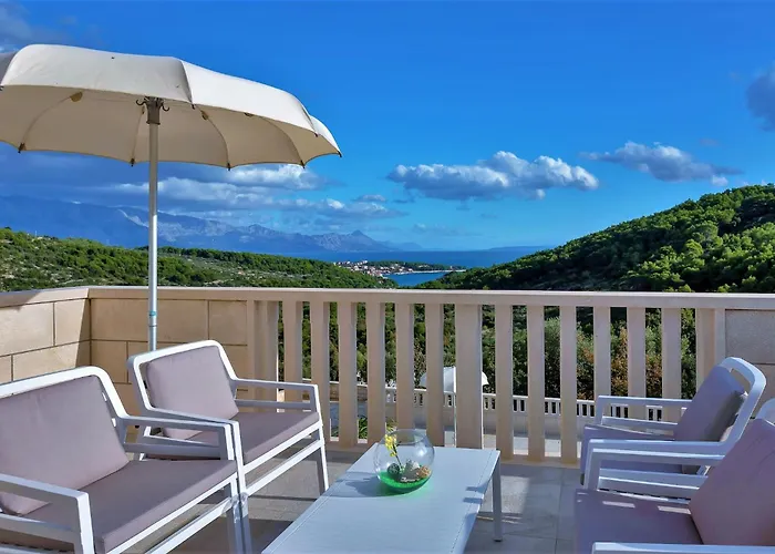 Lokanjac With Pool And Panoramic Sea View *