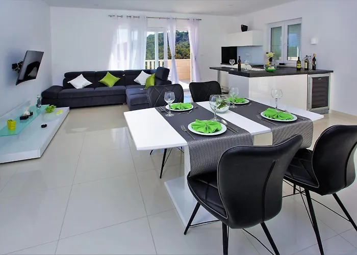 Lokanjac With Pool And Panoramic Sea View *
