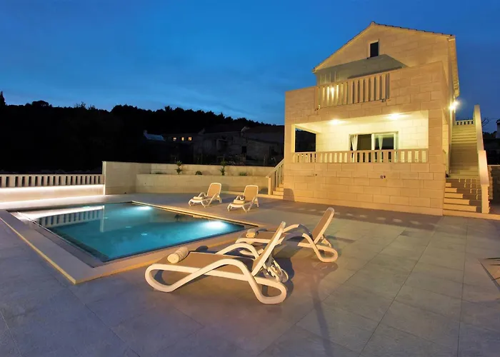 Lokanjac With Pool And Panoramic Sea View * Selca (Brac)