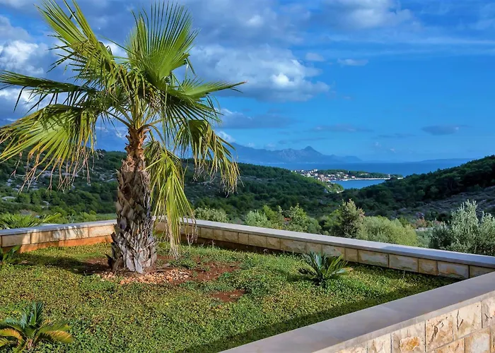 Lokanjac With Pool And Panoramic Sea View Villa Selca (Brac)